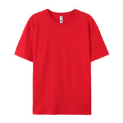 100% Cotton Solid T-shirts Summer Casual for Men