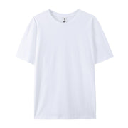 100% Cotton Solid T-shirts Summer Casual for Men