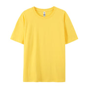 100% Cotton Solid T-shirts Summer Casual for Men