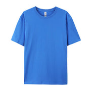 100% Cotton Solid T-shirts Summer Casual for Men