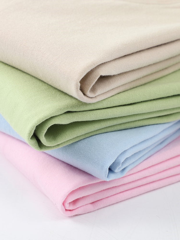 100% Cotton Solid T-shirts Summer Casual for Men