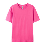 100% Cotton Solid T-shirts Summer Casual for Men