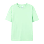 100% Cotton Solid T-shirts Summer Casual for Men