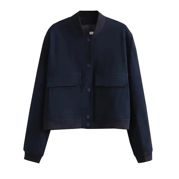 1PCS Woman Bomber Jacket