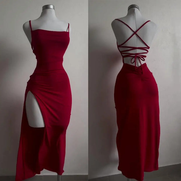 New Dress Summer High Sensibility Halter Strap