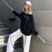 Sexy Sheer Baggy T-shirt for Women