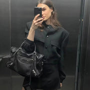 1PCS Woman Bomber Jacket