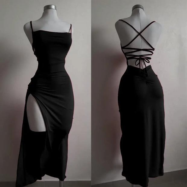 New Dress Summer High Sensibility Halter Strap