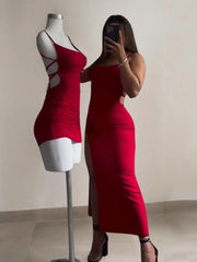 New Dress Summer High Sensibility Halter Strap