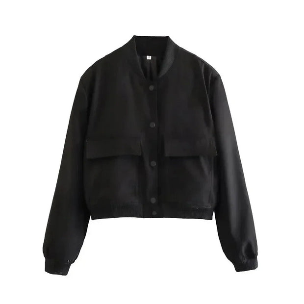 1PCS Woman Bomber Jacket