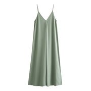 Black Slip Long Dress